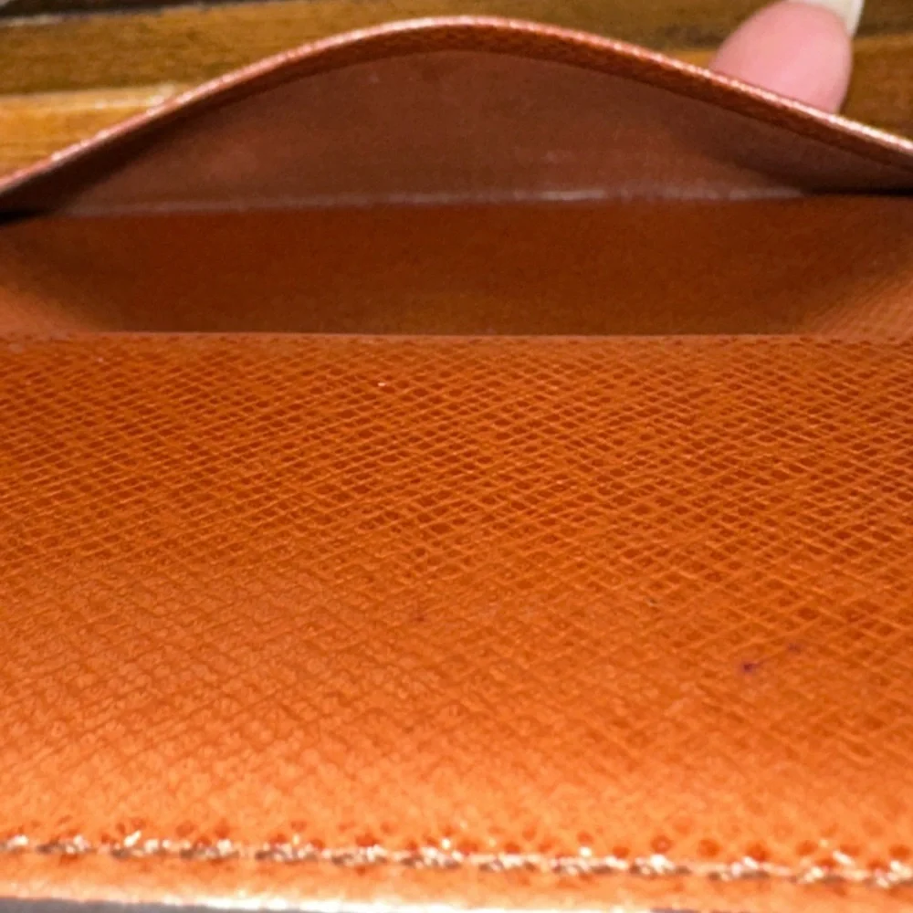 Louis Vuitton Monogram Card Holder Business Card Case Entrupy Authenticated COA